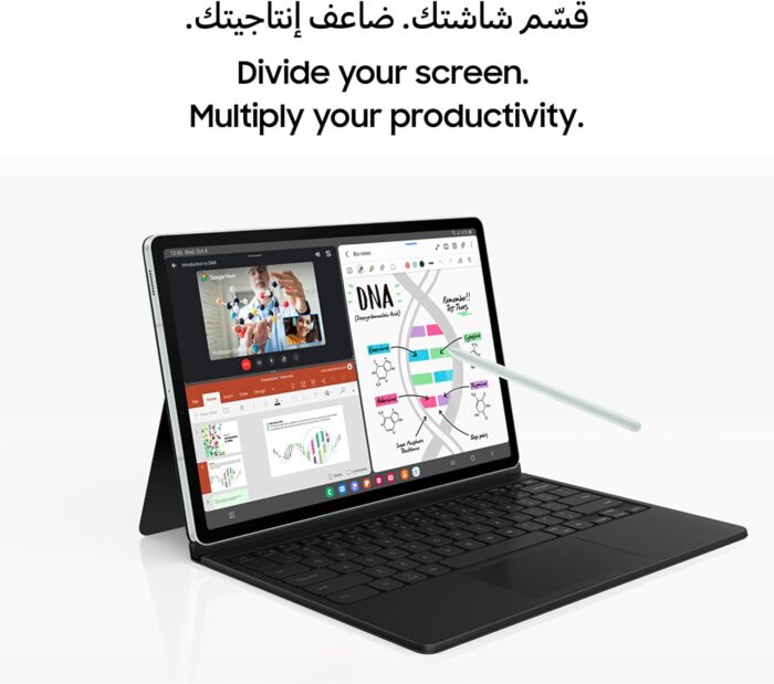 Samsung Galaxy Tab S9 FE 5G - 8GB RAM, 256GB Storage, Gray - Image 4